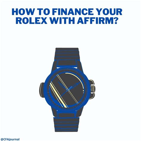 rolex affirm financing|rolex preowned pay with affirm.